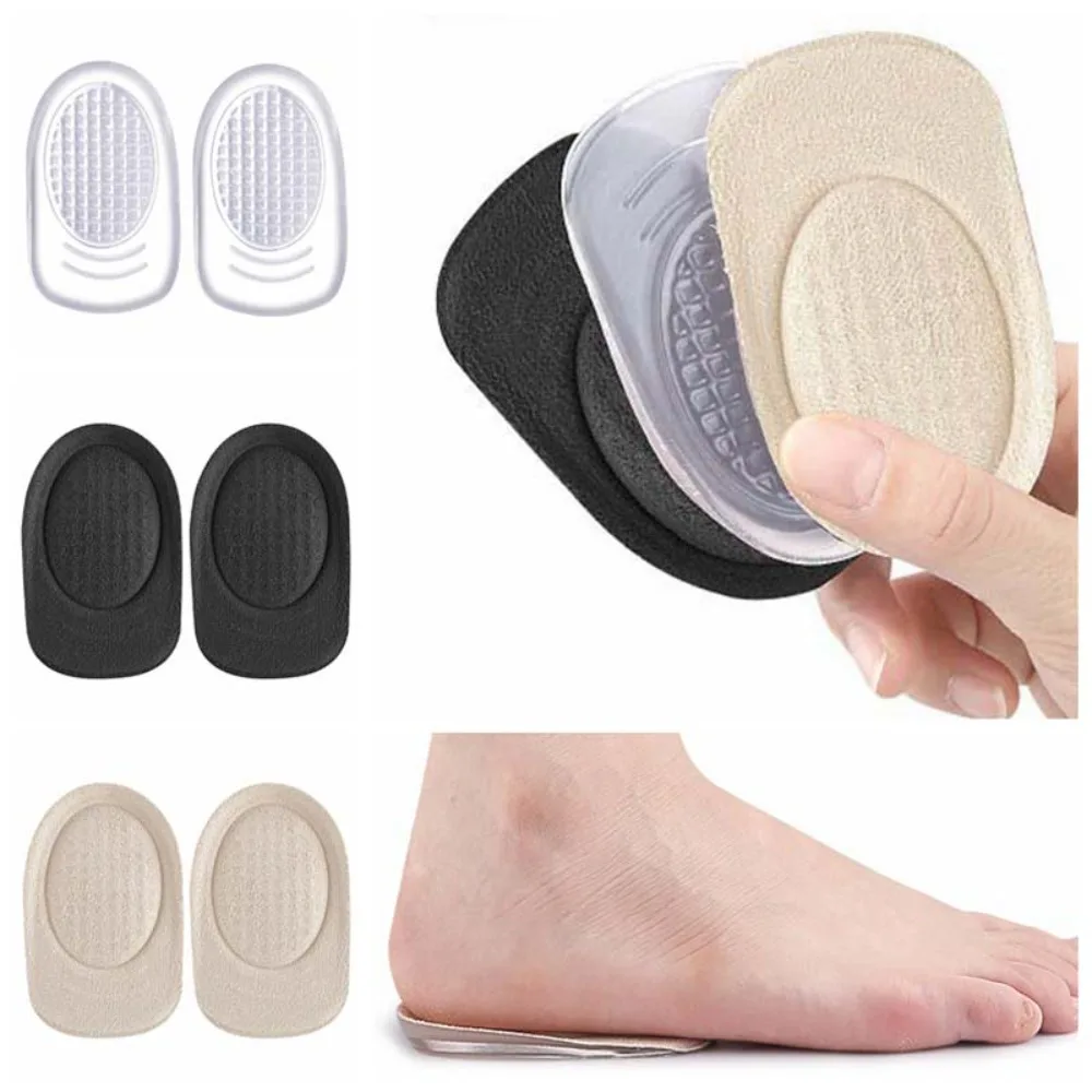 Invisible Half Cushion Heel Insoles Foot Padding High Heel Insert Heel Pads Shoe Accessories Shockproof Heel Cushion Soles