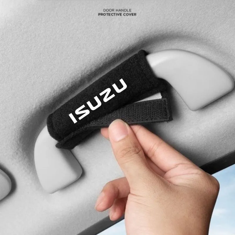 1PC Car Roof Armrest Pull Cover Handle Gloves Protection for Isuzu D-MAX D MAX Dmax I II WFR VAN NFR ATV TROOPER Accessories