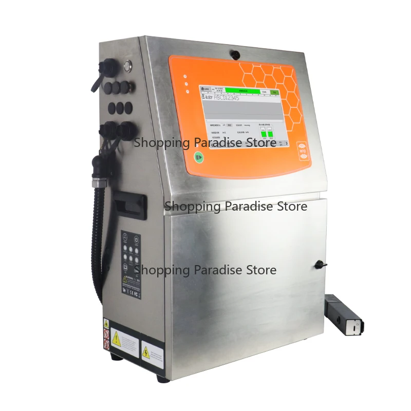 Egg Mark Date Inkjet Printer Automatic Numbering Machine Expiration Date Multi-color Printing with Touch Screen