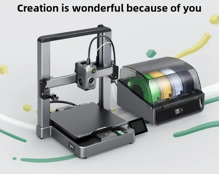 Fully Automatic Leveling 3D Printer, High Precision, High Speed, Multi-color