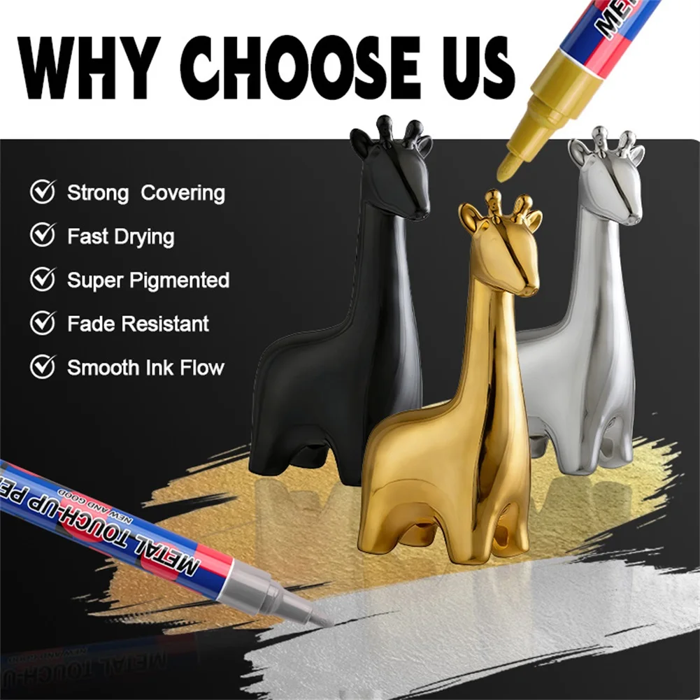 Tombstone Marker Pen Multi-Surface High Adhesion Monuments Restoration Project