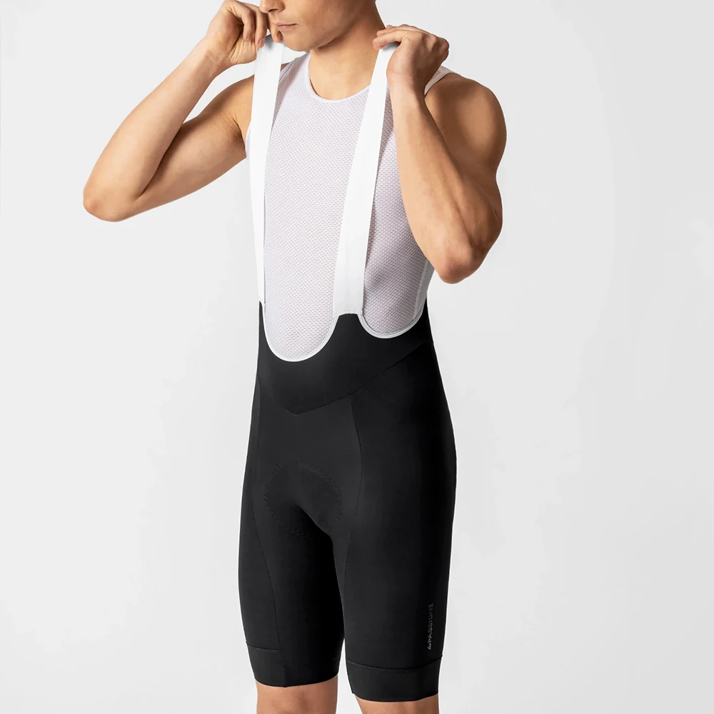 

Шорты мужские велосипедные с поролоновой подкладкой, чёрные дышащие ударопрочные, из корейской лайкры, прохладные, 6 часов езды