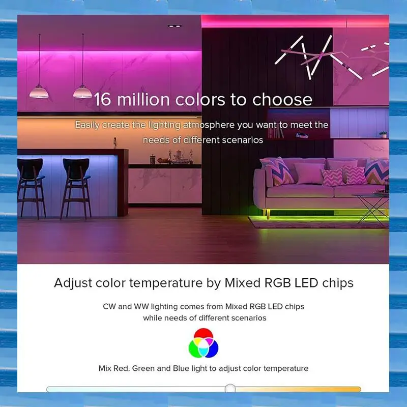 

AT53 LED Controller RGB Light Strip Controller TUYA Smart Life APP Control Dimmer Light Strip Controller RGBCCT