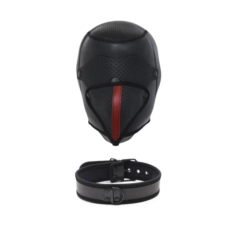 Couvre-chef Sexy en bec d'aigle pour hommes, masque de fête en cuir pour Cosplay d'halloween, masques à capuche entièrement couverts, bandeaux amovibles, accessoires