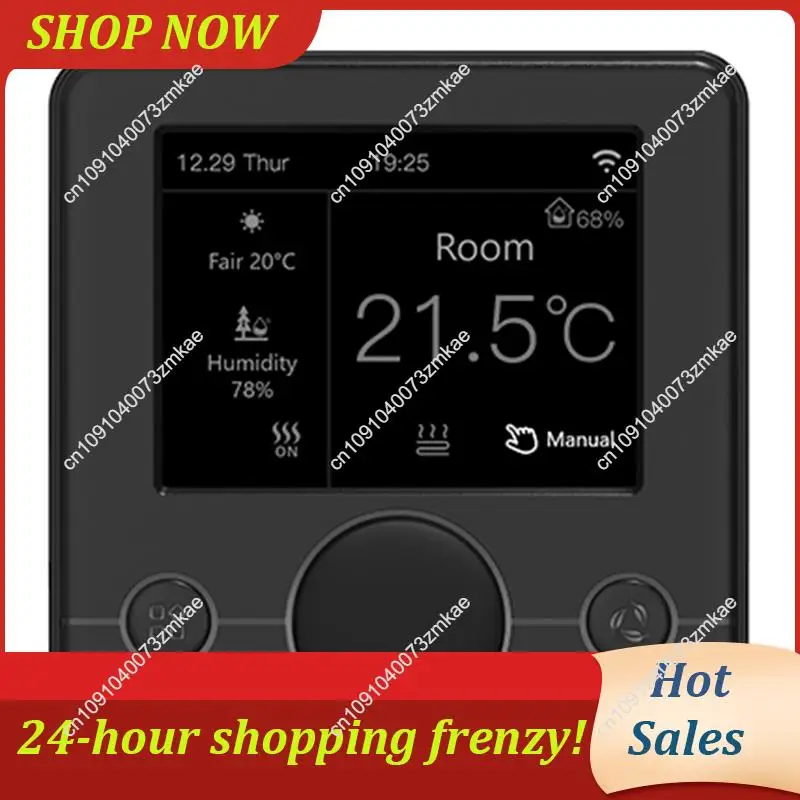 Vendita quotidiana Termostato Tuya Wifi Termostato intelligente con schermo a colori per Tuya Smart Alexa e Google Home