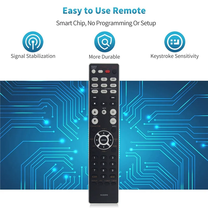 ABGI-2X сменный пульт дистанционного управления RC003PM для AV-усилителя мощности Marantz PM5003 PM5004 PM5005 PM6003 PM6005 PM6006 PM7003