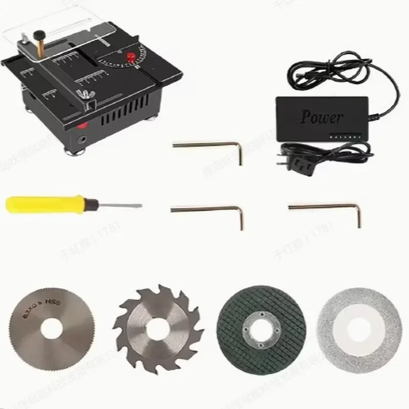 for Cross-border lifting model micro table saw DIY woodworking acrylic mini table saw pvc chainsaw precision model saw