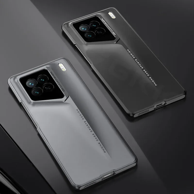 

Shockproof Blade Armor Style Case For Vivo X90 Camera Protective Ultra-thin Anti-knock Matte Hard Cover For Vivo X90 X90s Cases