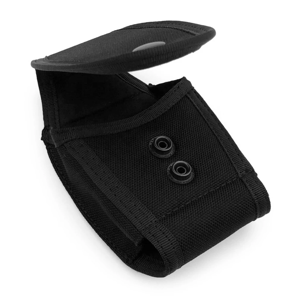 Tactical Molle Handcuff Case Holder Pouch piccoli accessori per la caccia all'aperto marsupio Airsoft manette Holster Nylon