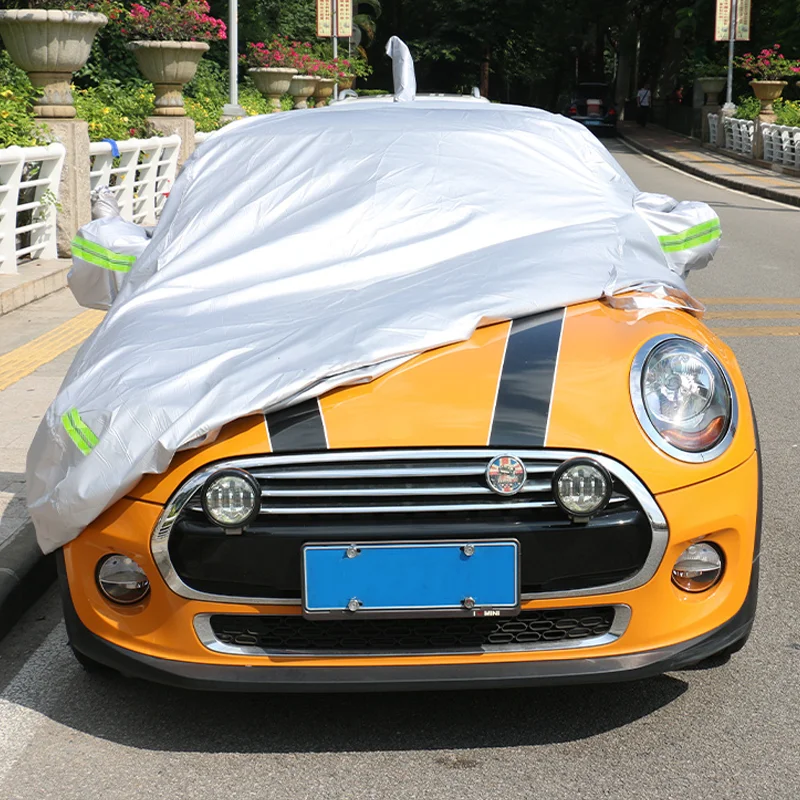 Auto kryty outdoorové slunce UV sněžit vodotěsný prach ochrana pro mini cooper R56 R55 R60 F54 F55 F56 F60 stylingový příslušenství slive