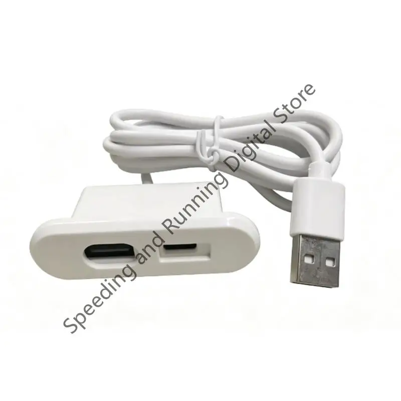 18W For Office Bedroom Table Bedside Sockets 1 USB-A And 1 Type-C Built In Desktop Power Outlet With 1.2M Extension Cord