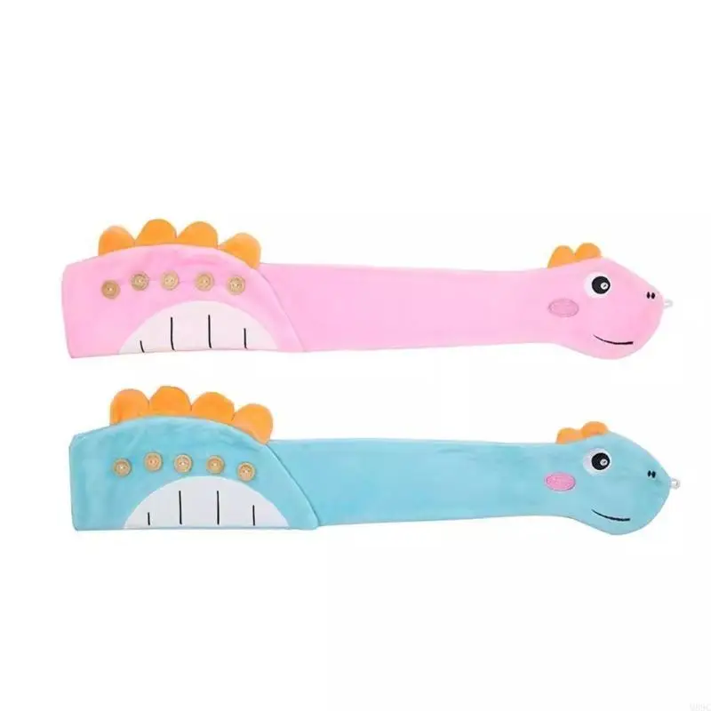 

M89C Reusable Heated Tummy Wrap Belt Heated Warmer Wrap for Infant Baby Belly Band Cartoon Dinosaur Pattern Kids Belly Warmer