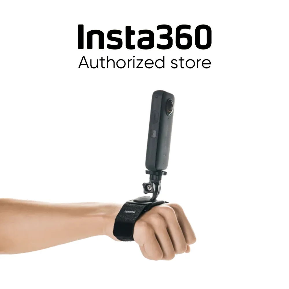 ชุดติดตั้งด้วยมือแบบ Insta360อย่างเป็นทางการ & ดั้งเดิมเหมาะสำหรับกีฬาแอ็กชันหรือเพื่อจับภาพมุมมองทางเลือก