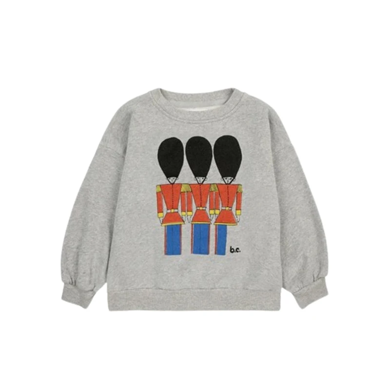 Kinderhoodie voor lente en herfst, unisex sweatshirt met cartoonprint, top in Europese stijl voor jongens en meisjes