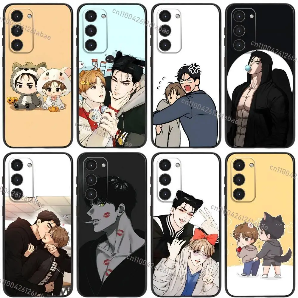 Hot Comic BL Jinxs J-Jaekyung Phone Case For Samsung Galaxy A20,21s,22,31,32,52,53,72,73,80,91 Soft Liquid Silicone Black Cover