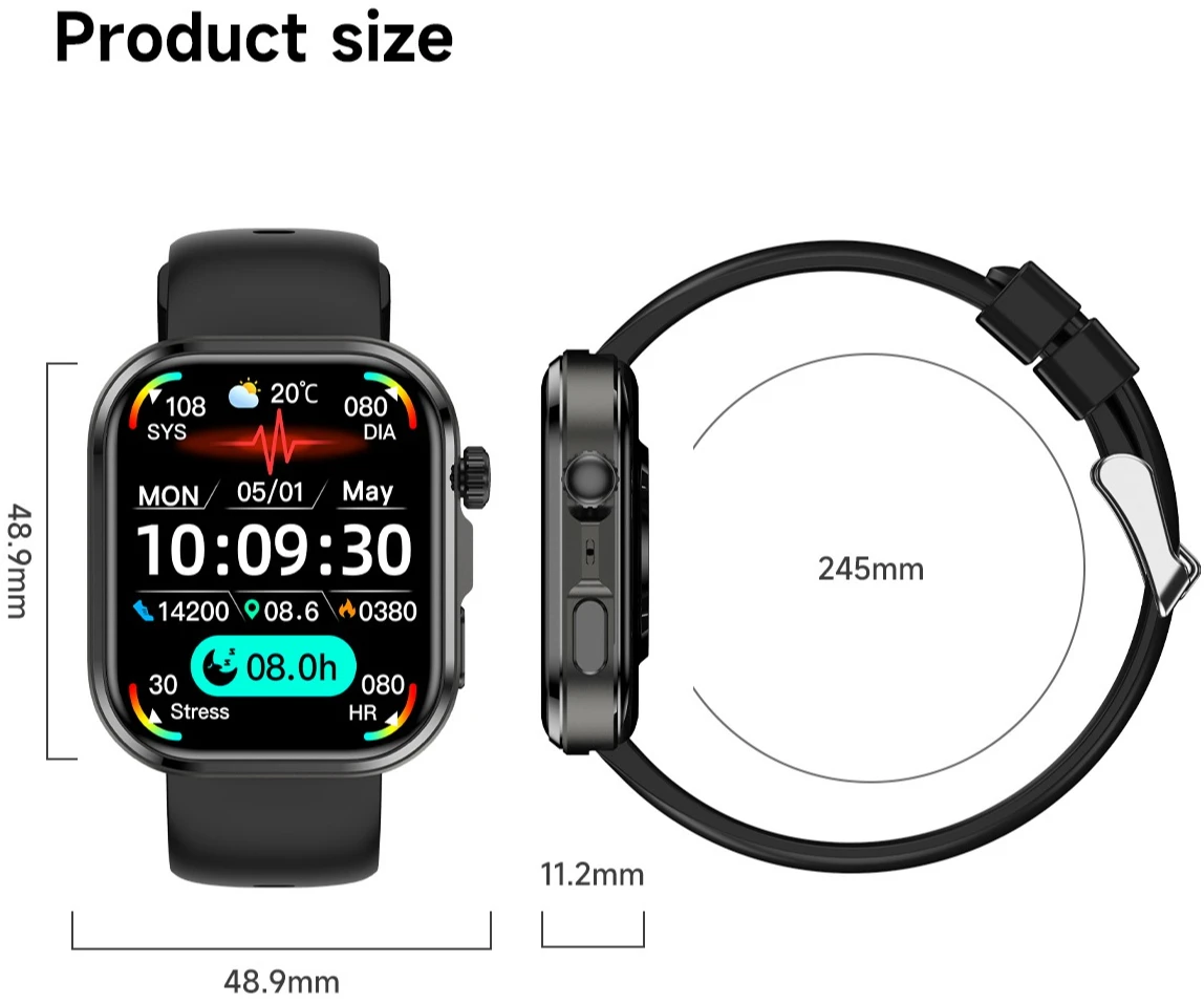 Reloj Inteligente AMOLED GPS Hombre - usage example