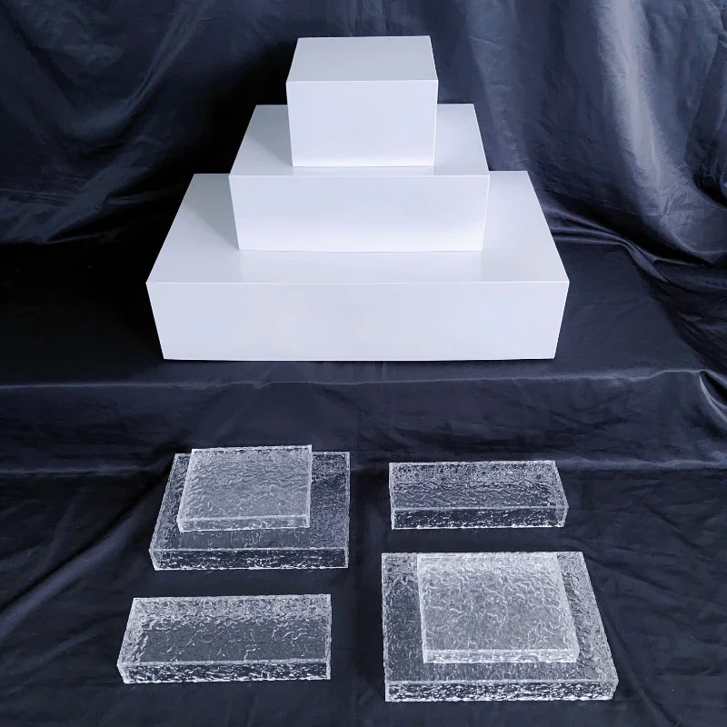 Luxury Cake Candy Bar Dessert Column Buffet Riser Wedding Table Centerpieces Home Hotel Cupcake Food Drinks Fruits Holder 9pcs L