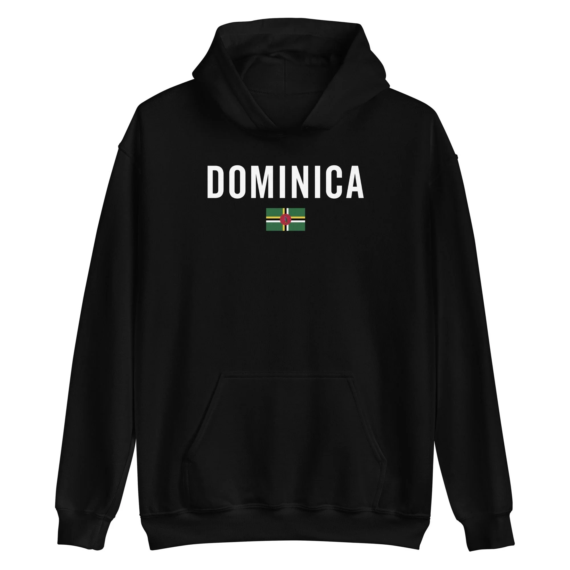 

Dominica Flag Hoodie Men's and Women's Long Sleeve Sweatshirt Y2k Tops Autumn Pullover Men Clothing Retro Sportswear Streetwear