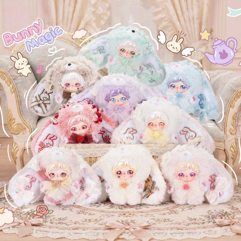 

Pixie Zoey Knitted Confession Bunny Series Blind Box Plush Keychain Kawaii Doll Bag Pendant Festival Surprise Gift For Girls