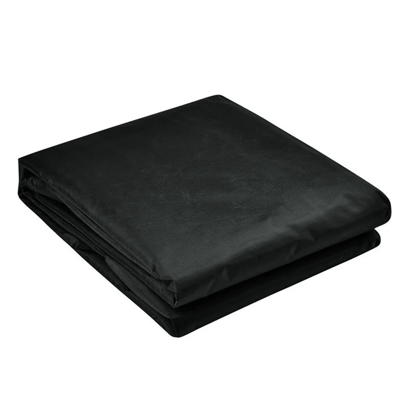

ABFS 2X Outdoor Deck Box Cover With Zipper Waterproof Garden Storage Box Cover Patio Storage Container Protective Cover Small