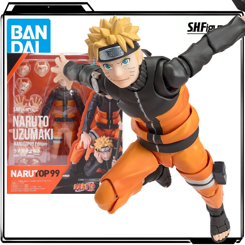 

Bandai Genuine S.H.Figuarts Anime Figure Naruto Uzumaki 145mm Action Figure Toys for Boys Kids Gift Collectible Model Ornaments