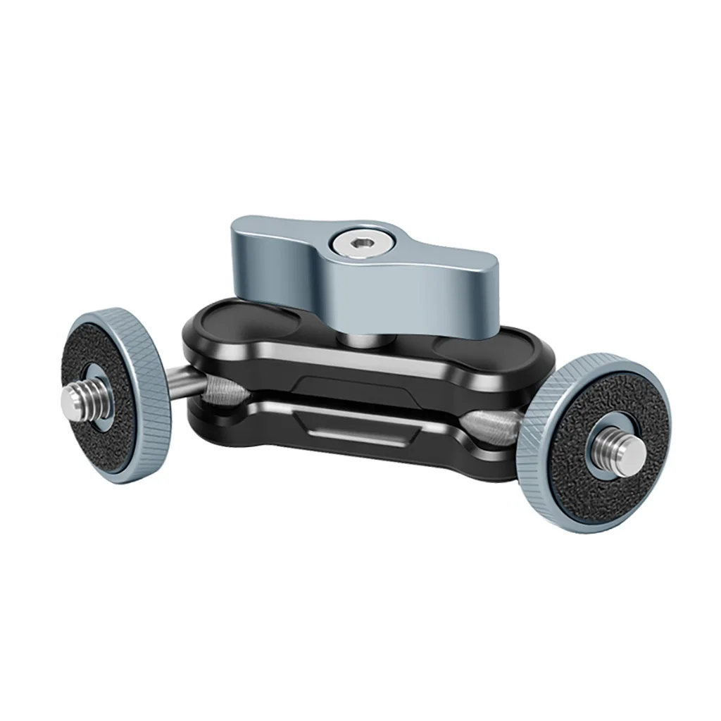Magic Arm 92-103MM Dual 1/4" Schraube 360° ° Kugelkopf Verstellbarer Gelenkarm für Kamerakäfig Gimbal Stativ Monitor Mikrofon – Detail 30