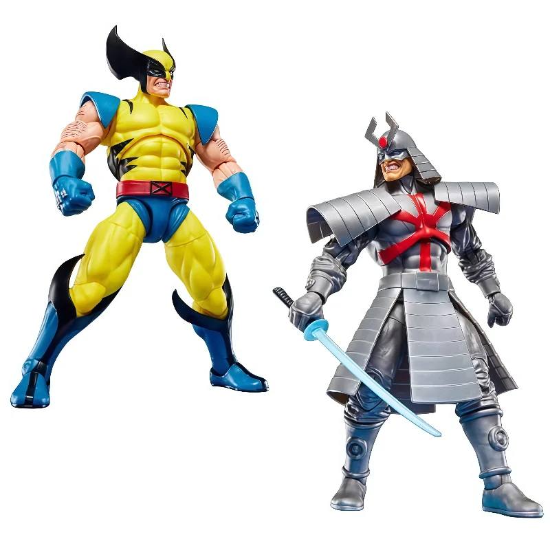 In Stock Hasbro Marvel Legends Anime Game Characters Wolverine Vs Silver Action Figure Model Collect Hobbies Toys Holiday Gift