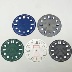 31.7mm Dial NH35 Dial NH36 Dial With 6 o'Clock Date Window Sea Master Watch Dial Support For Custom Logo