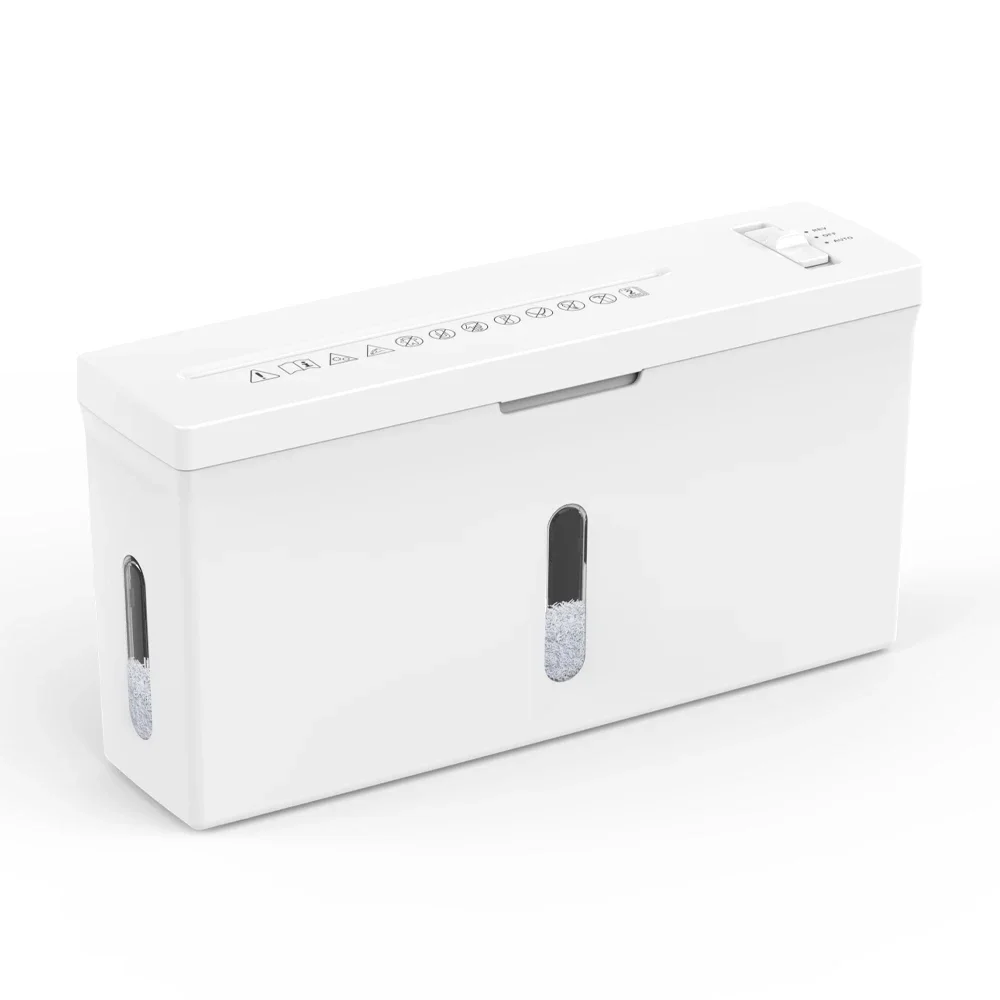 4L Desktop A4  2 sheets Mini Home Office Manual Paper shredder paper  Cutting Machine