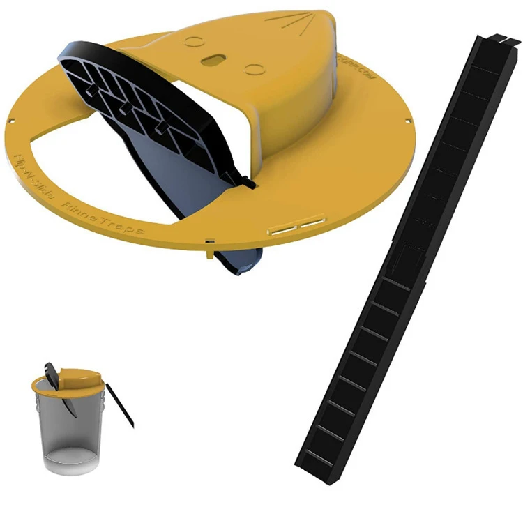 New product Mice Trap humane Mice Trap auto reset mousetrap flipped n slide bucket lid mouse rat trap for indoor outdoor