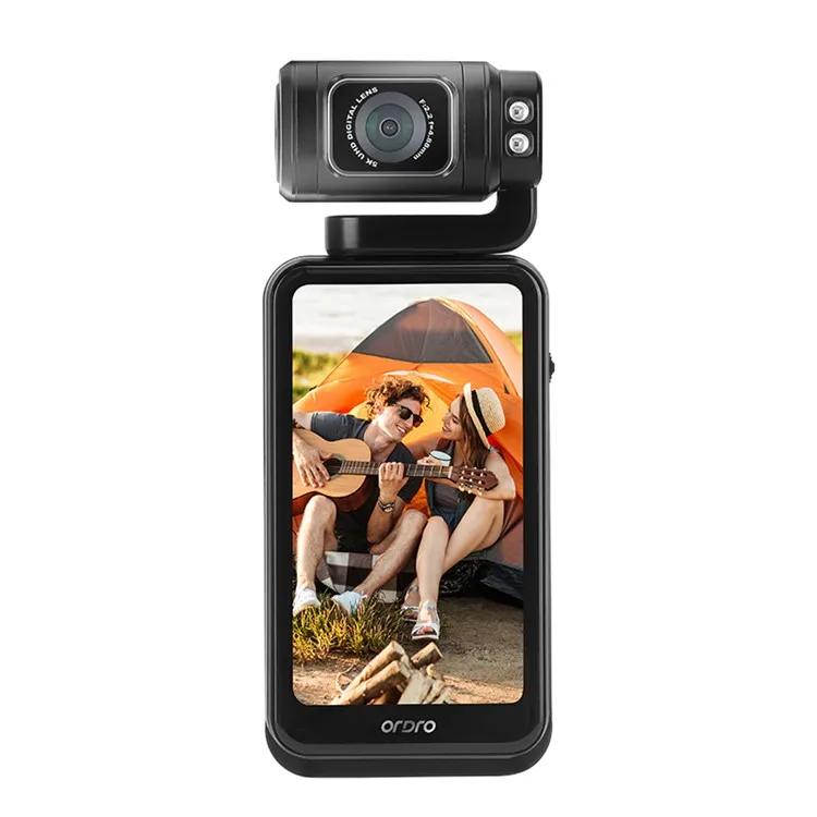 ORDRO DV-M3 5K 20MP Vlogging Camera with Horizontal/Vertical 120 Angle Wide Lens Built-in Anti-shake Chip & IR Nightshot Light