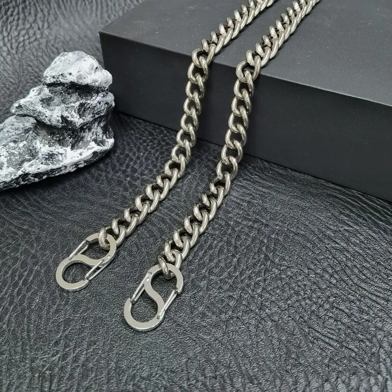 8.7 MM Width Titanium Wallet Chain s for Purse & Bags Never Rust Fashion Replacement