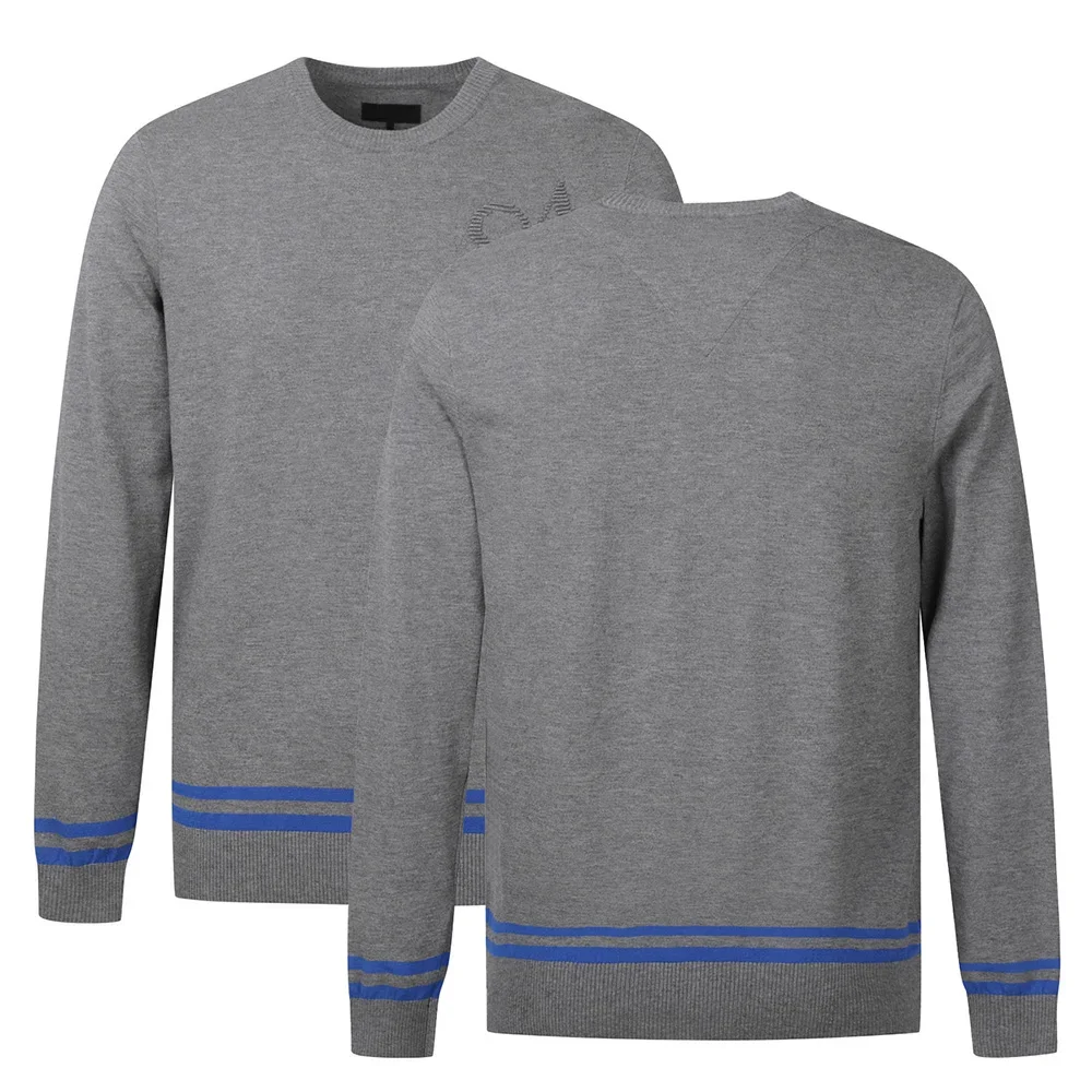 

Simple Men's Knitted Sweater for Fall! Extraordinary Charm! Trendy and Versatile, High-end, Luxury Brand Golf Tops, Sports