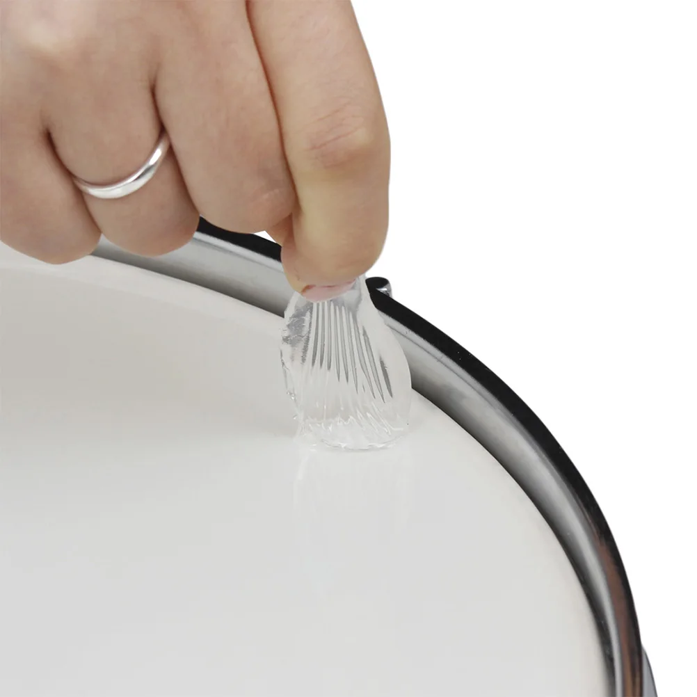 

6 Pcs Noise-absorbing Stickers Drum Supplies Drops Dampeners Dampening Accessories Damper Muffling Pad