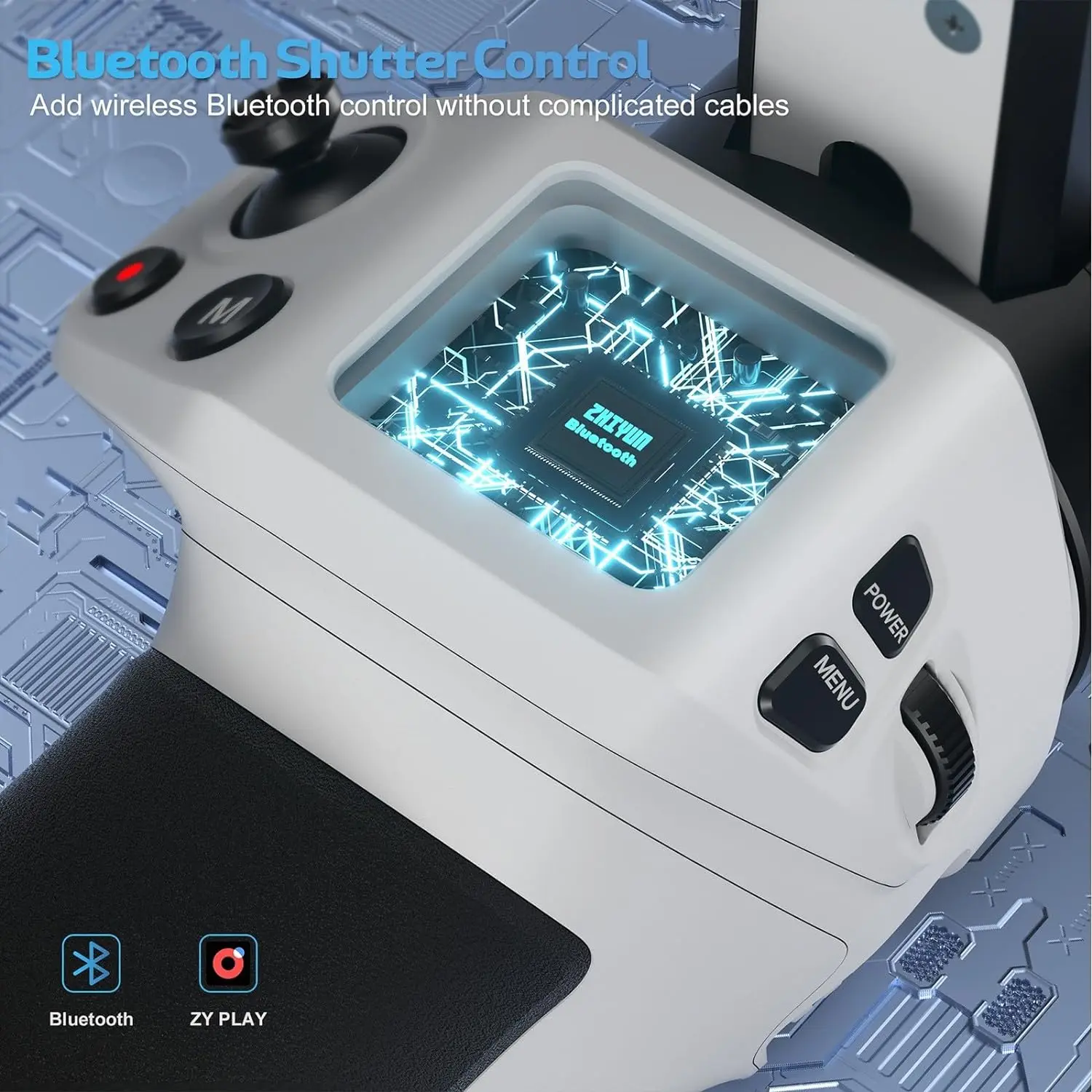 ZHIYUN CINEPEER WEEBILL 3e كاميرا محمولة 3 محاور مثبت Gimbal لكاميرات DSLR بدون مرآة ، كانون نيكون سوني لوميكس