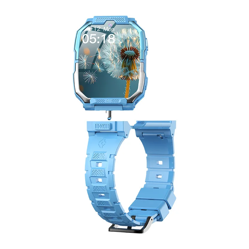 2025 Y98 Kids 4G Smartwatch Android 360° Rotation Dual Camera 1+8GB GPS+LBS+WIFI Positioning Children Smart Watch