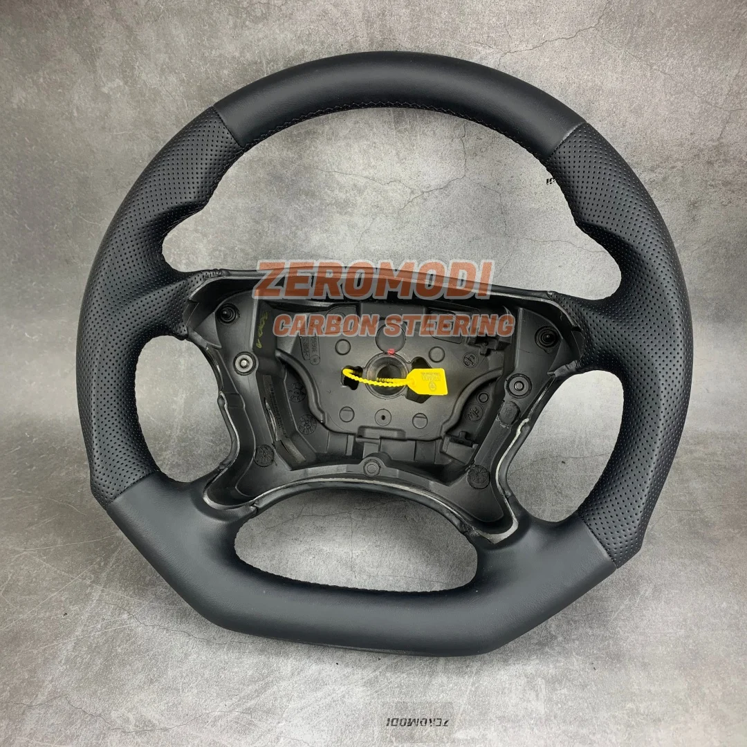 For Mercedes W211 W209 W219 E350 CLS500 CLS550 Steering Wheel 2 Series Black Leather