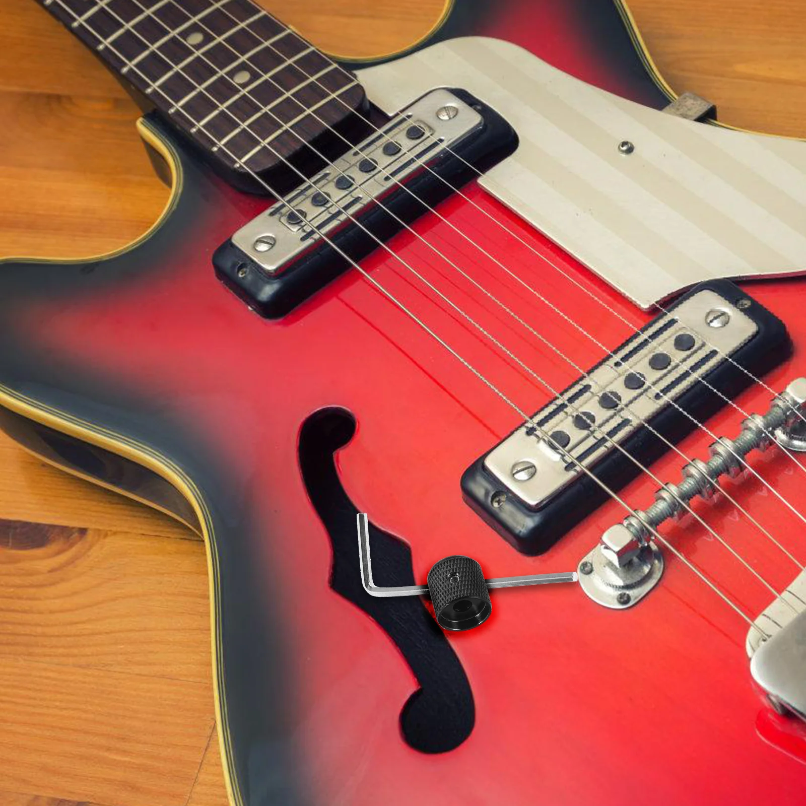 

Bass Guitar Knobs Cymophane Embedded Volume Tone Control Precise Adjustment Long Lasting Sturdy Reliable Unique Aesthetic