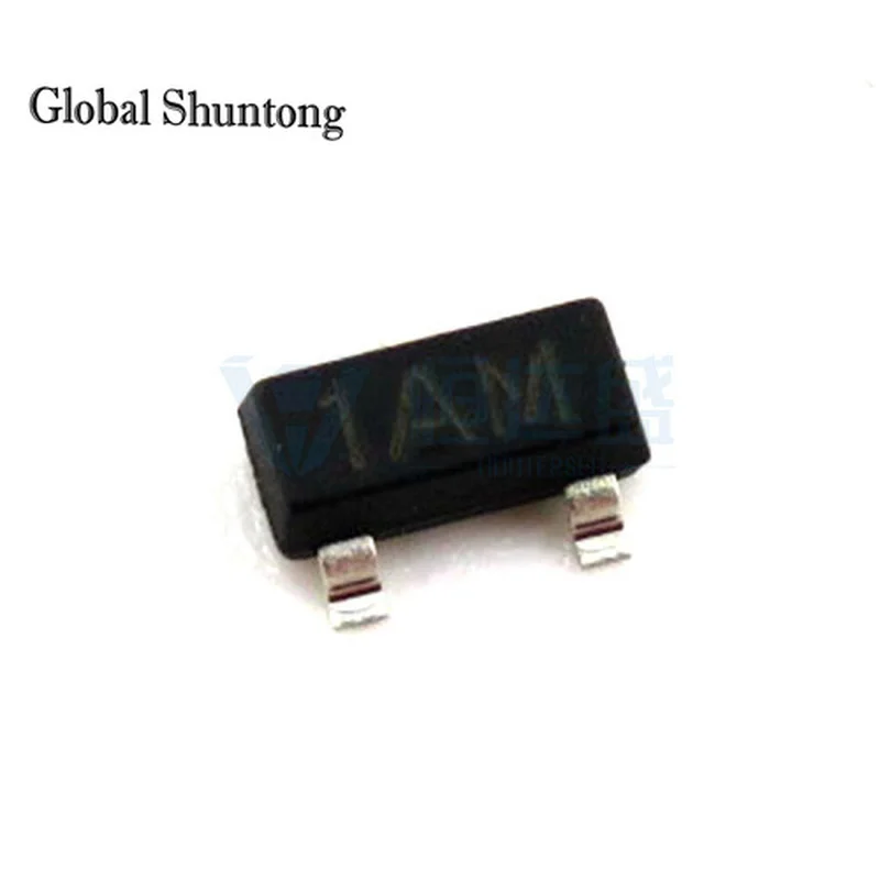 Lot de 100 transistors à usage général ssot-23 1AM SMD 2N3904 NPN 40V 0,2a