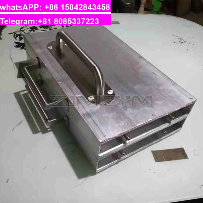 Hand Press Beeswax Foundation Machine Water Cooling Beekeeping Honeycomb Mold
