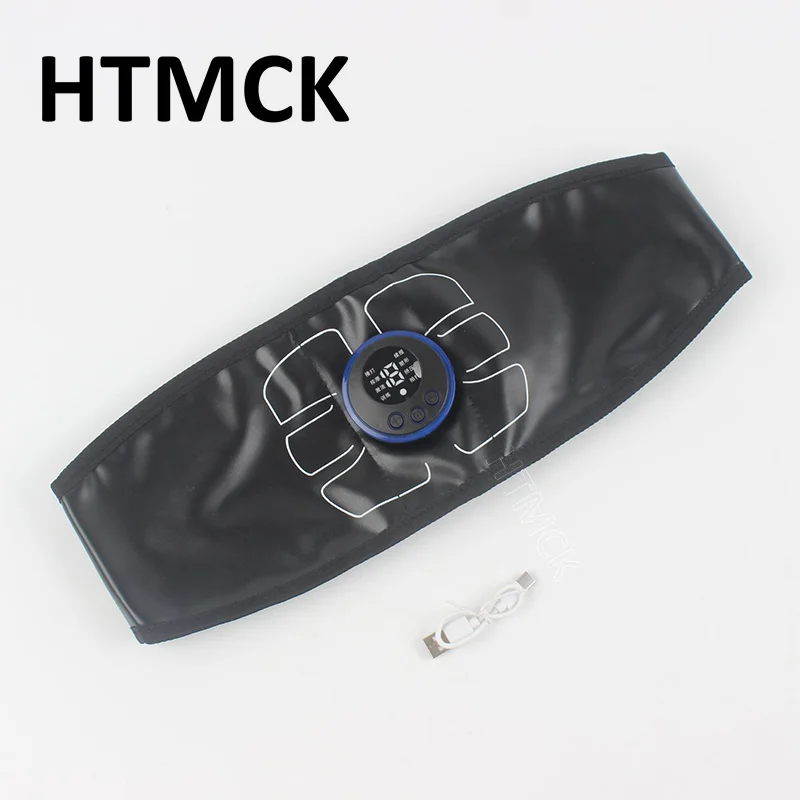 EMS Abdominal Toning Belt Electric Muscle Stimulation Muscle Toner Portable Fitness Massager Waist Trainer Body Slimming Shaping