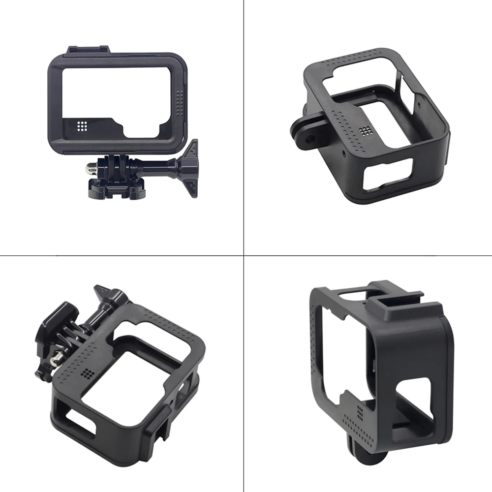 For GoPro Frame Mount Housing Case With Hot Shoe Interface Protective Frame Case For GoPro Hero 12 11 10 9 GoPro Accessories