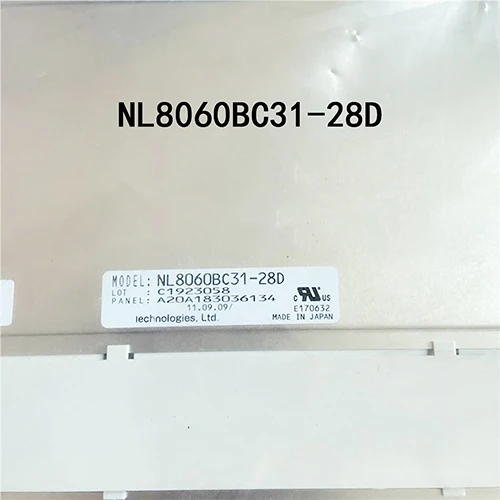 LCD control panel screen 800*600 NL8060BC31-28D 12.1-Inch  High Resolution