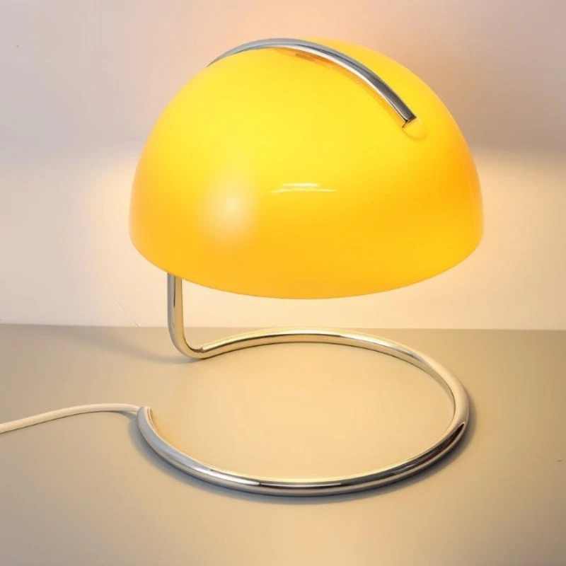 Bauhaus Glass Bedside Lamp, Bedroom Bedside Non-fire Melting Wax Aroma Diffuser Lamp, Bedside Trendy Nordic Lamp