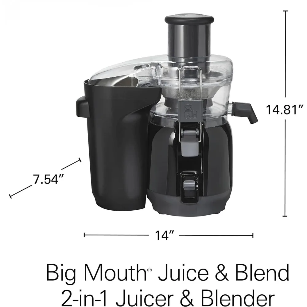 HAOYUNMA Juice & Blend 2-in-1 Juicer Machine and 20 Oz. Blender Portable Blender