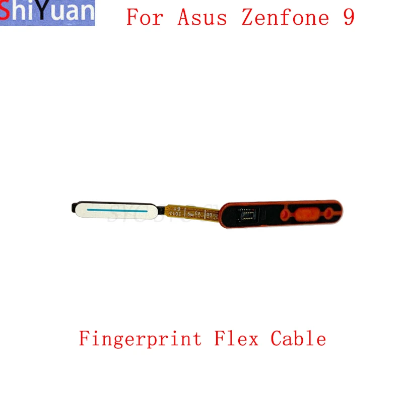 Fingerprint Sensor Button Flex Cable Ribbon For Asus Zenfone 9 AI2202 Power Key Touch Sensor Flex Replacement Parts