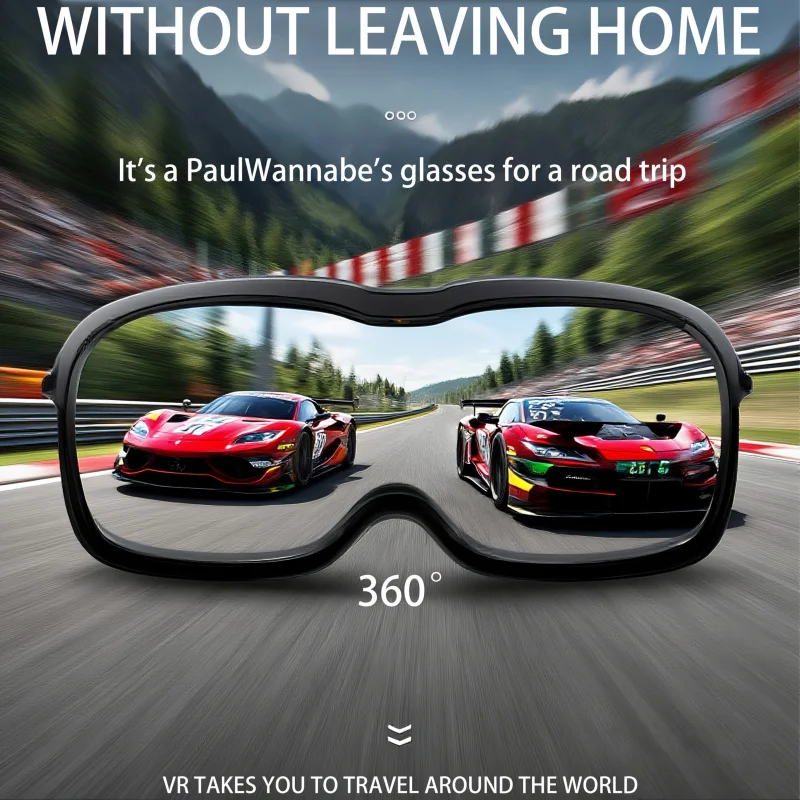 تصميم مريح جديد للنظارات الافتراضية مع معدل تحديث 4K للهاتف المحمول VR Head Display Video Game VRR Box VR Game Virtual Game #5