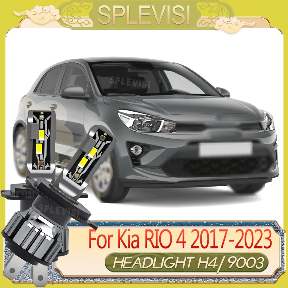 

for Night Journeys Tool-Free Fit Vibration-Proof Housing warranty LED headlight For Kia RIO 4 2017 2018 2019 2020 2021 2022 2023