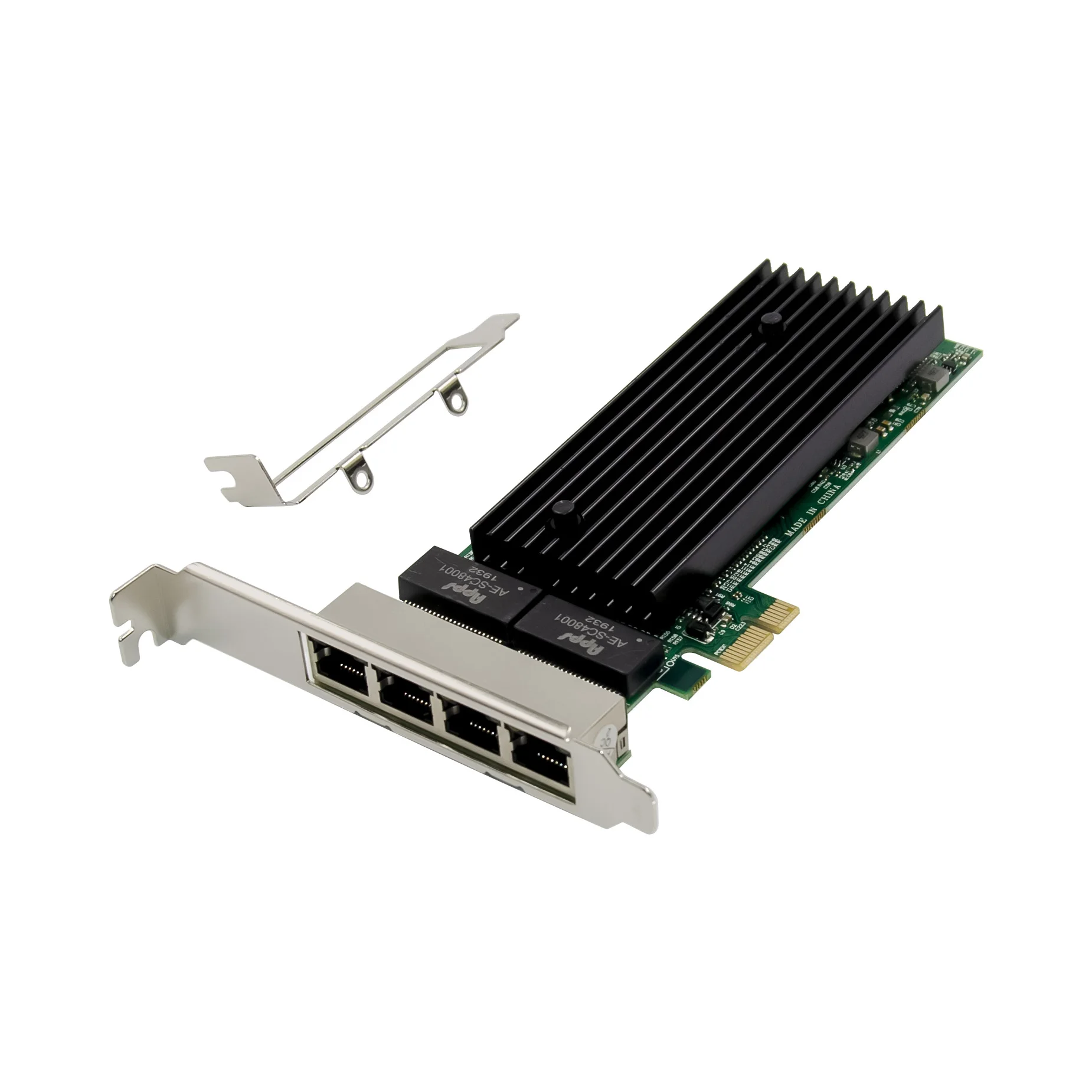 بطاقة شبكة SUNWEIT ST7291 PCIe X1 Quad RJ45 جيجابت إيثرنت NIC 1G 82575EB #2