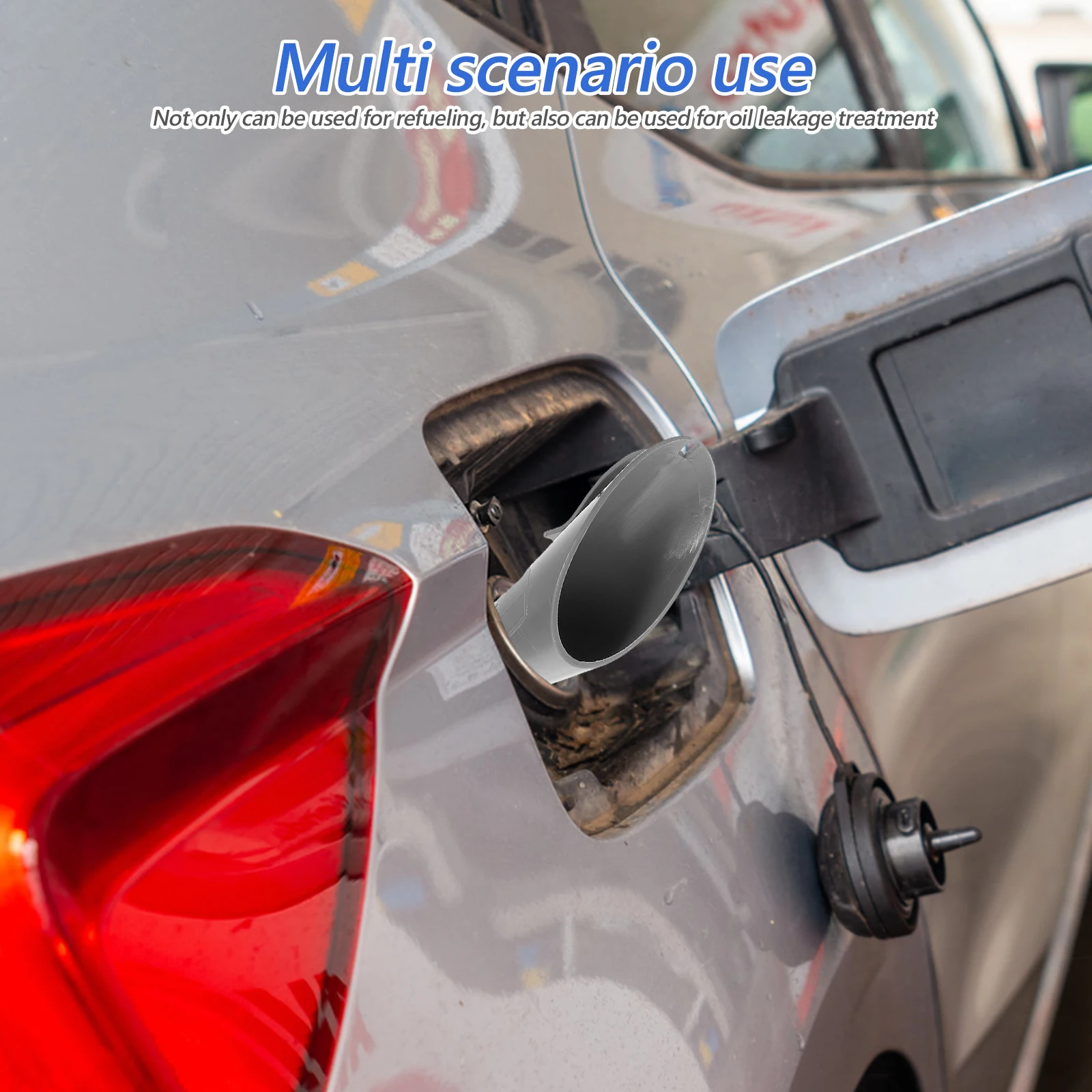 

Plastic Fuel Funnel for Automotive Use Wide Mouth Emergency Refueling Car Gas Funnel Durable Oil Transfer Refueling Tools